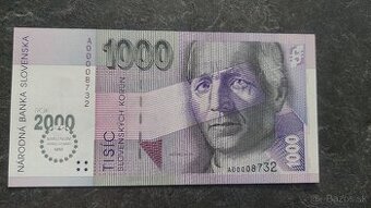 1000 Sk 1993 A - Bimilénium