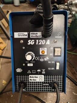 Güde SG120 zváračka s plnenou drôtovou elektródou