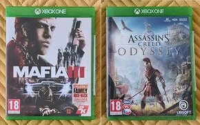 MAFIA 3 / Assassins Creed: Odyssey - XBOX ONE hry TOP stav
