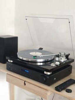 Hi-fi zostava Zosilňovač, gramofón, reproduktory