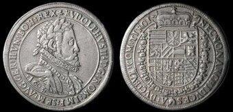 Rudolf II. Tolar 1603.- Hall