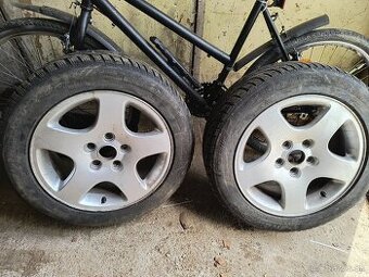 Predám elektrony 5x112 R16 zimne pneu