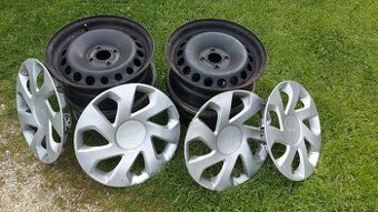 Disky 4x100 r 15 Dacia, Renault -puklice
