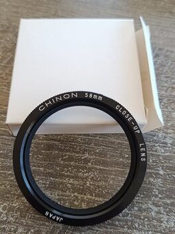 Predám CHINON CLOSE-UP LENS 58mm filter - ako nový
