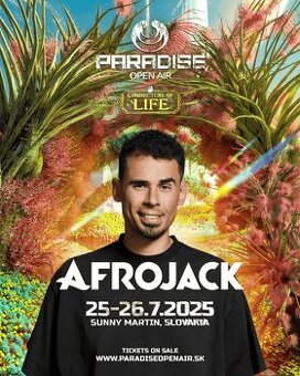 Lístok na Paradise open air 2025