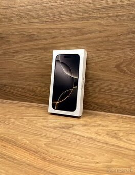 iPhone 16 Pro 128GB Natural Titanium - nerozbalený