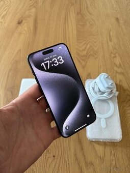 iPhone 15 Pro Max 256 gb Blue Titanium v záruke