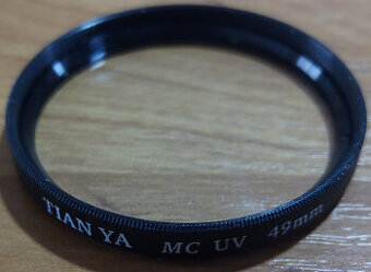 filter, krytka a redukcia 49mm