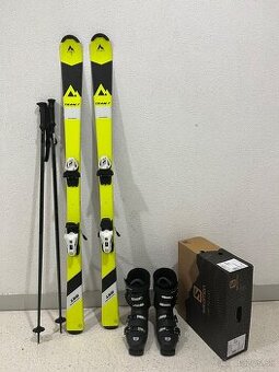 Set pre juniora lyze+palice+lyziarky na 11-13 rokov