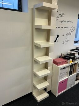 LACK Nástenný policový diel, biela, 30x190 cm