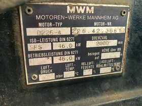 Diesel Motor MWM + Hydromatik - 1