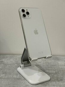 IPhone 11 PRO MAX 64GB silver, 100% zdravie, výborný stav