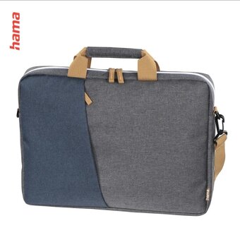 Predám tašku na notebook Hama 13,3" (34 cm), šedá/modrá