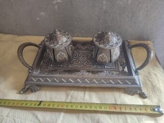 Starý veľký mosadzný kalamár 65€