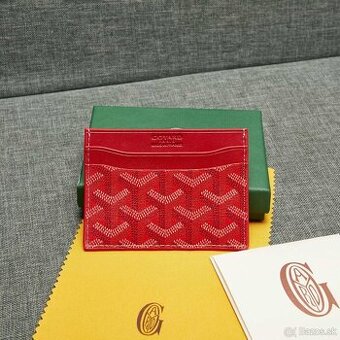 🌟 Goyard Saint Sulpice Card Holder – Originál 🖤✨