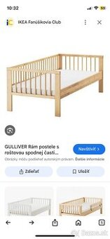 Detská postel Ikea Gulliver