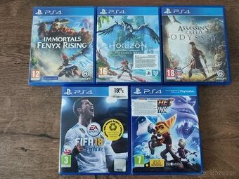 Predam hry na PS4.
