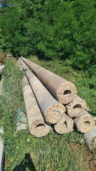 Elektrické betonové stĺpy