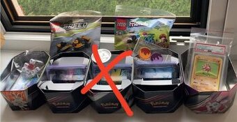 Pokémon karty/Lego - Mystery box