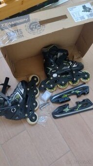 Korčule 2 v 1 , kolieskovo ľadové.