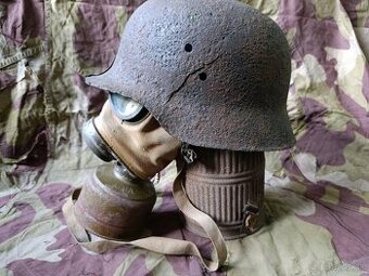 Maďarská WW2 plynová maska