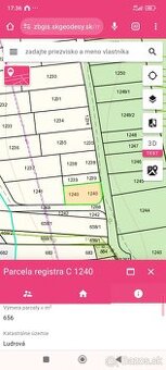 Pozemok Ludrová - 1