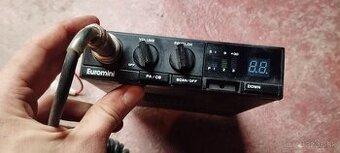 CB vysielačka + anténa + zosilňovač + rádio