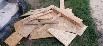 Darujem odrezky OSB dosky
