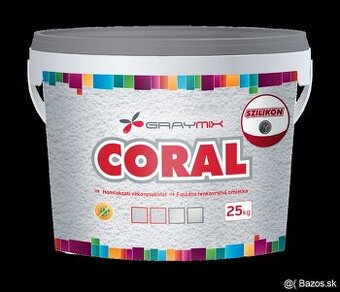 Silikónová fasádna omietka