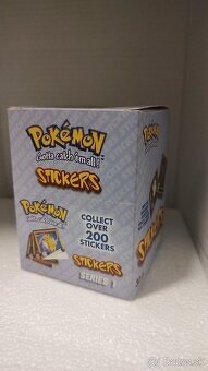 Samolepky Pokémon Gotta Catch 'em All (Seria 1 z roku 1999)