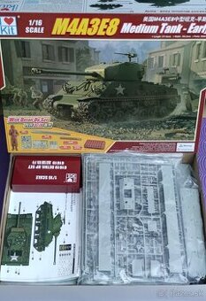 Model tanku 1/16 M4A3E8 Sherman
