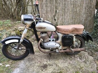 Jawa 250 353 1958 ambasádor s TP a Spz
