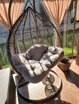 Závesné hojdacie kreslo