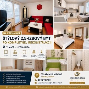 Na predaj výnimočný  2,5-izb. byt , Tlmače - okr.Levice