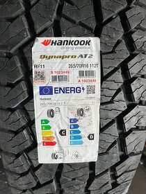 Predám NOVÉ pneu Hankook Dynapro A/T2 265/70R16