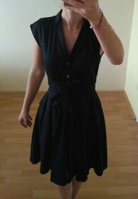 Čierne šaty Orsay