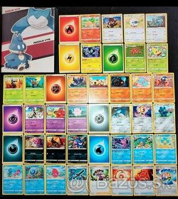 Pokémon album A5 + pokémon karty - cena spolu