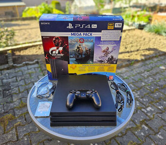 Predám PS4 Pro 2TB SSD + 1TB HDD (CUH-7216B)