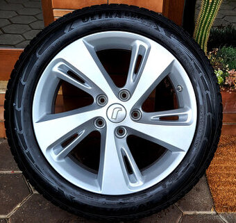 alu R17 5x114,3 zimné pneu 205/55, orig. Renault Scenic