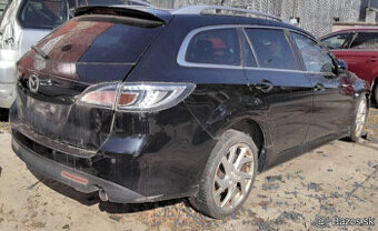 Mazda 6 2.2 D 2011 Predám MOTOR, DVERE, SVETLO ZADNÉ, TRYSKY