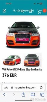 Wv Polo 6n komplet tuning body kitt