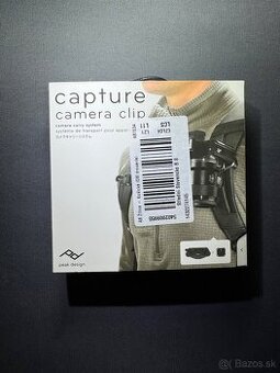 🎒 Peak Design Capture v3 – čierny (CC-BK-3)