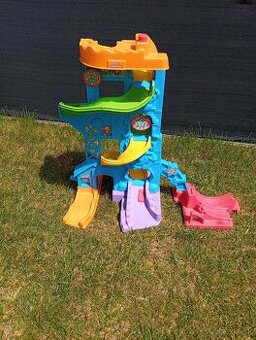 Fisher price autodráha, domček