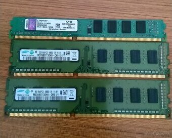 ram DDR3 3x2GB 1333MHz CL9