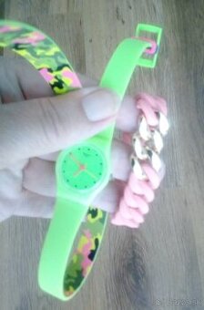 Swatch hodinky a náramok the Rubz