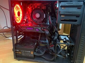 Predám herný pc AMD ryzen 5 - 1
