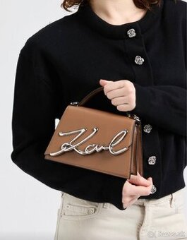KARL LAGERFELD hnedá kabelka