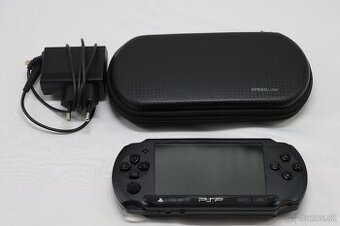 Sony PSP E1004 Street + nabíjačka + 4GB karta + púzdro