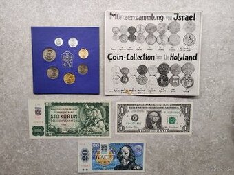 Mince, Bankovky, Faraday obal, Mechanické hodinky Prim