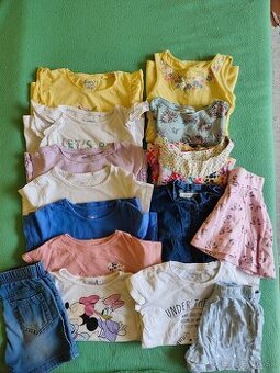 Dievčenské letné oblečenie veľkosť 98-104